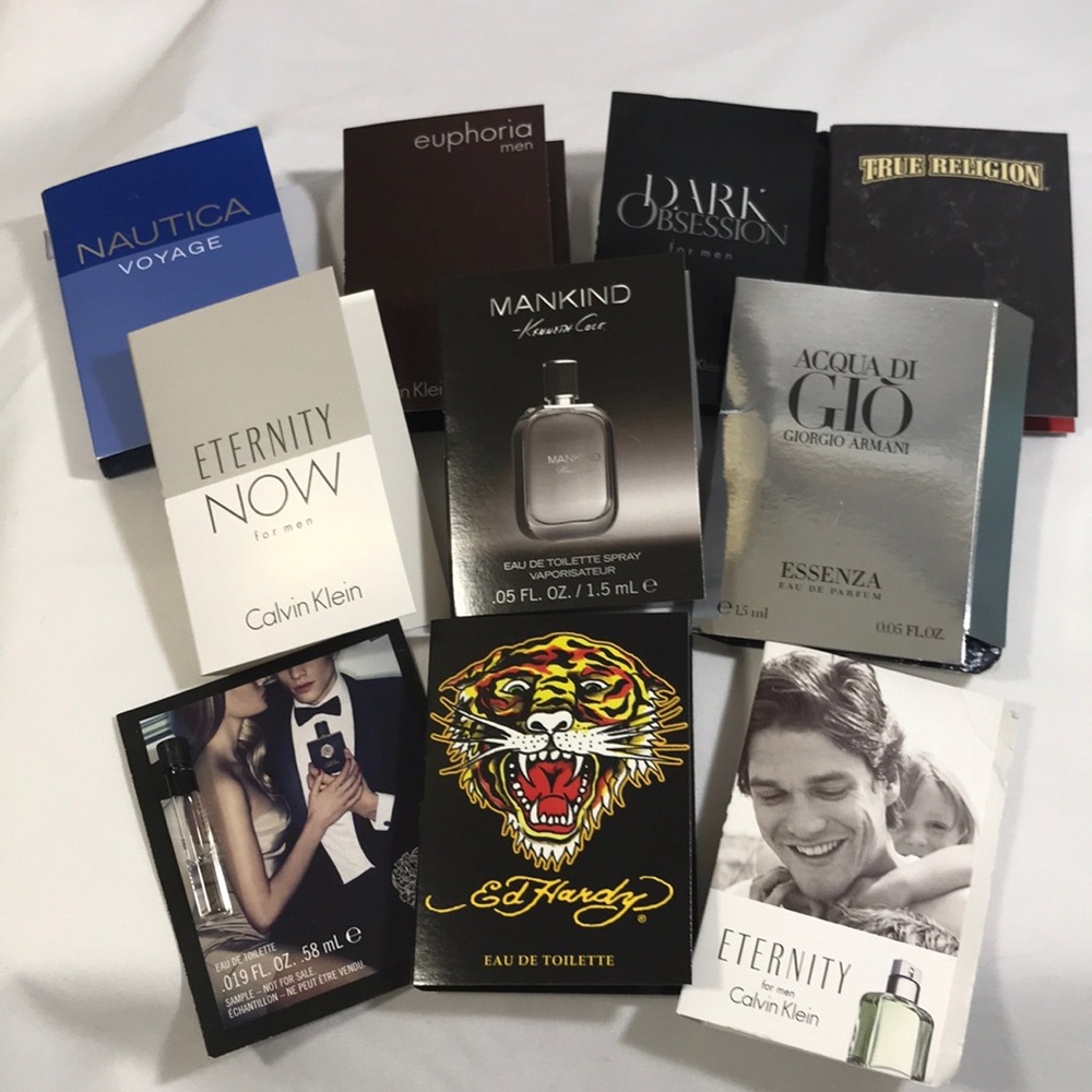 Men’s fragrance samples                 set of 10